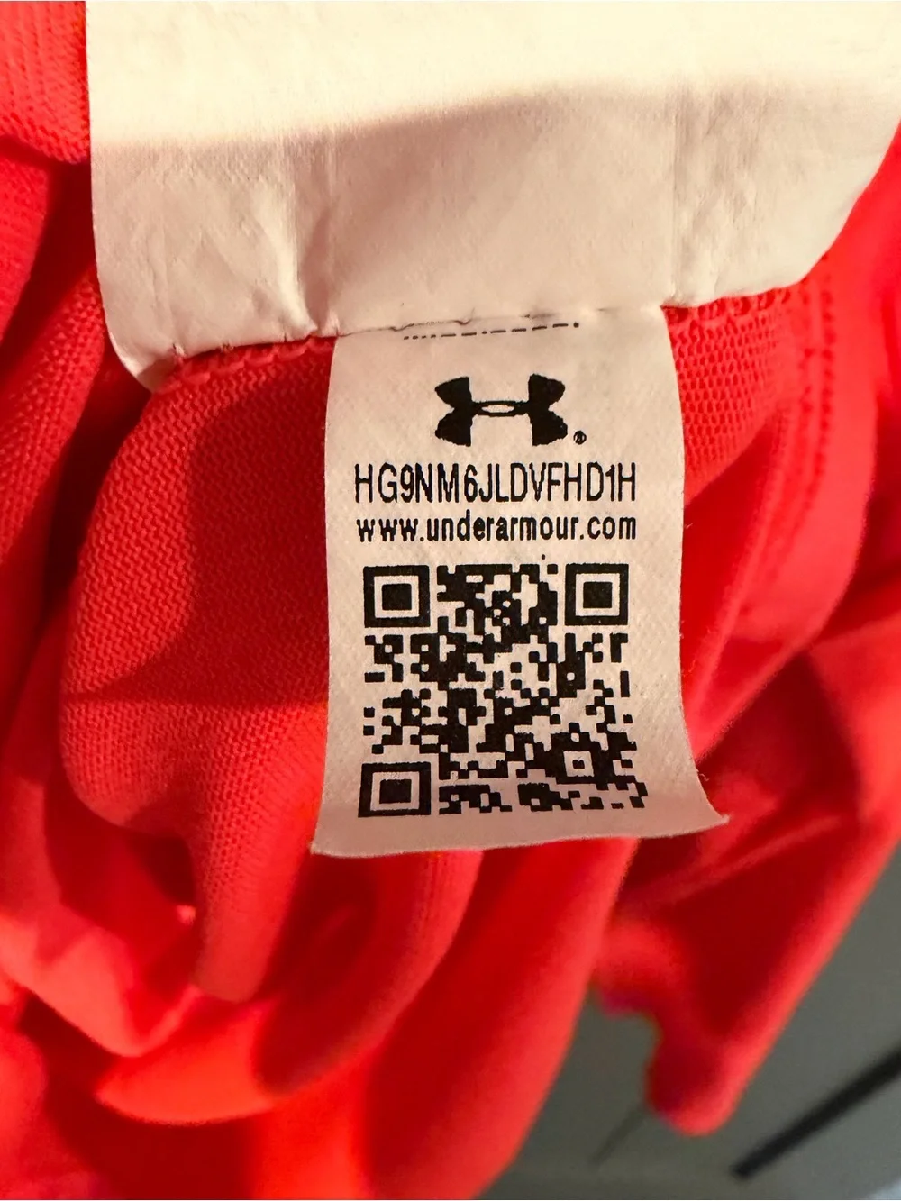 Under Armour Men’s Bright Orange 1/4 Zip Lightweight Pullover